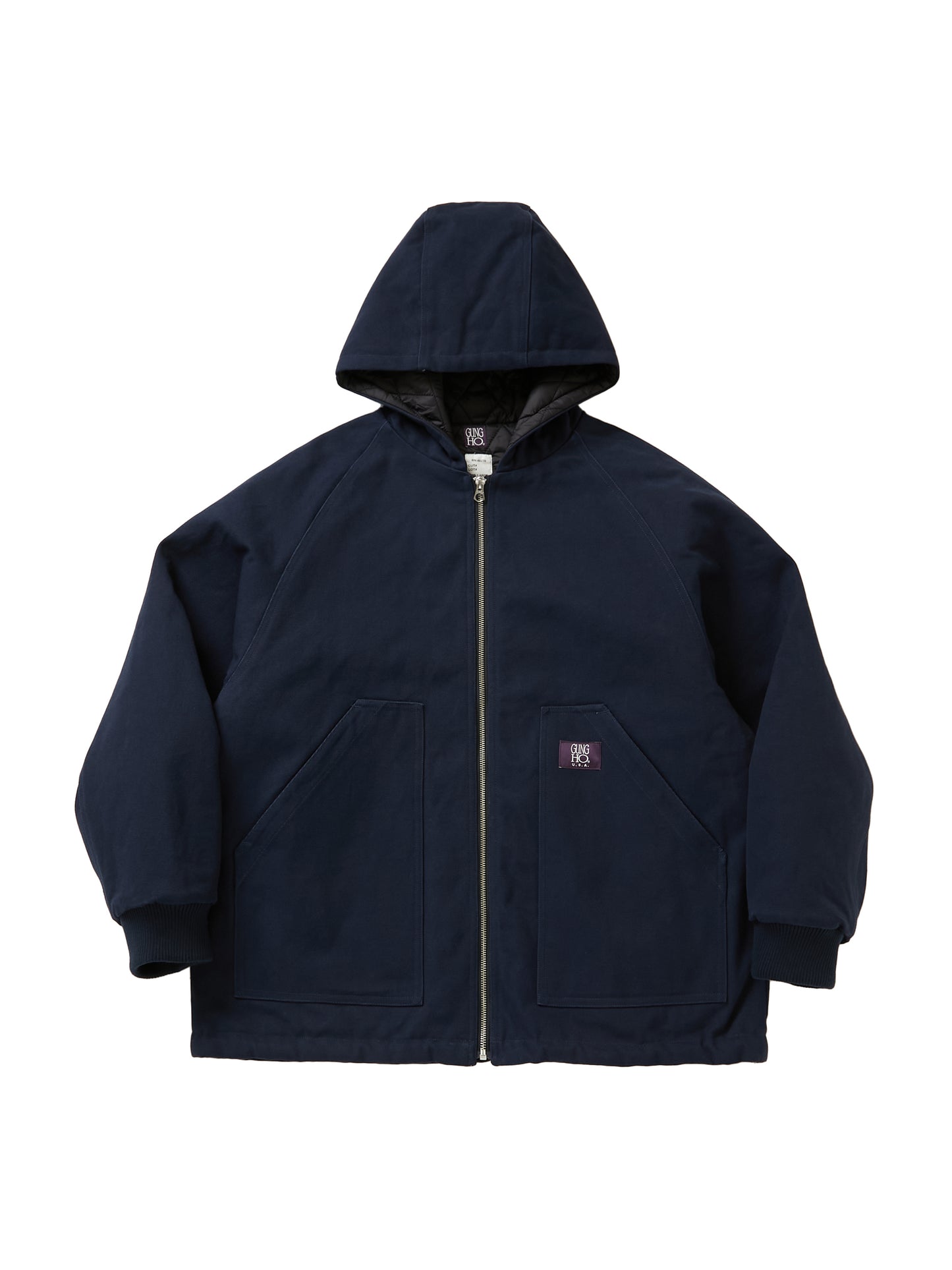 GUNG HO / ACTIVE ZIP HOODIE