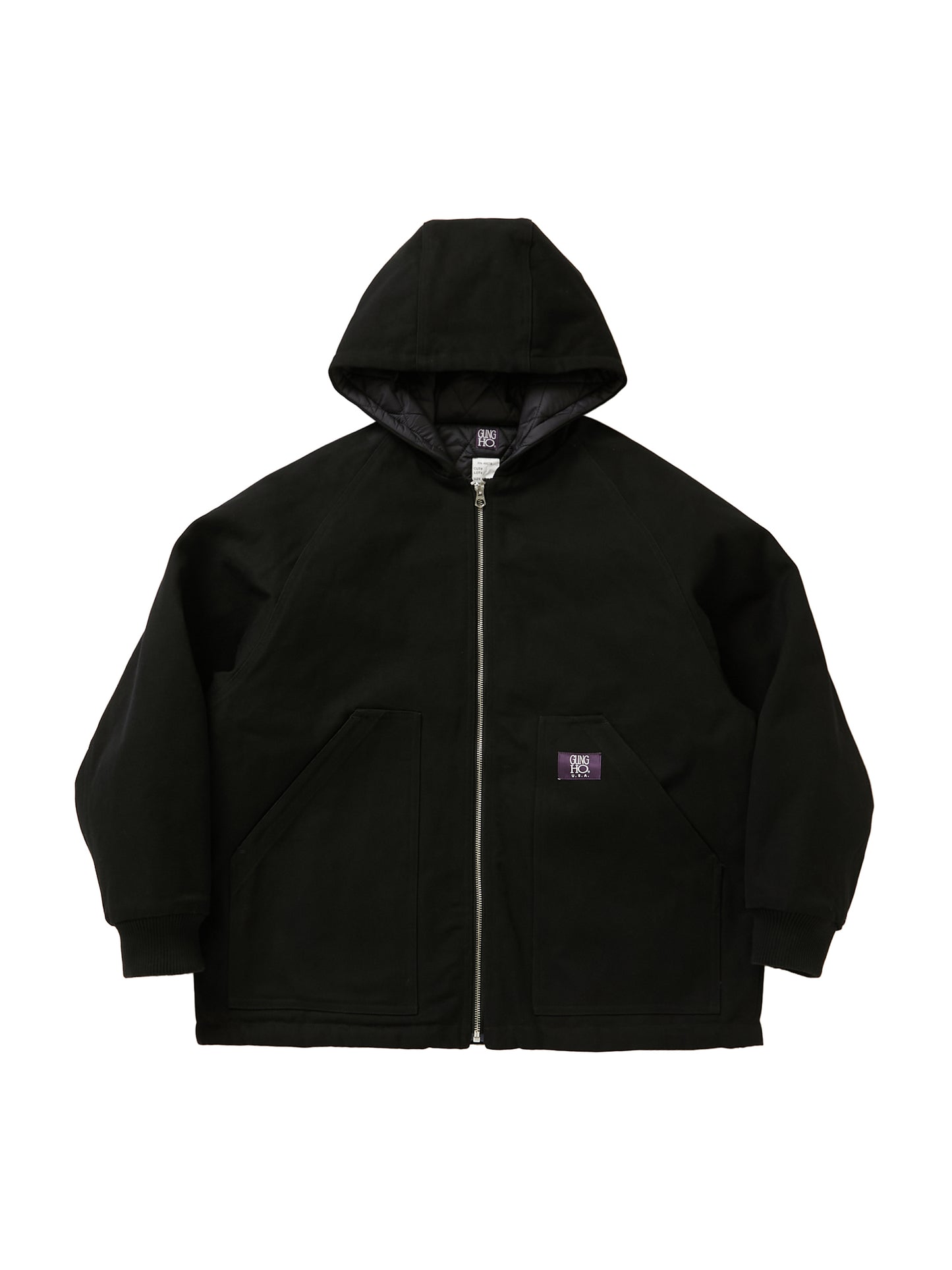 GUNG HO / ACTIVE ZIP HOODIE