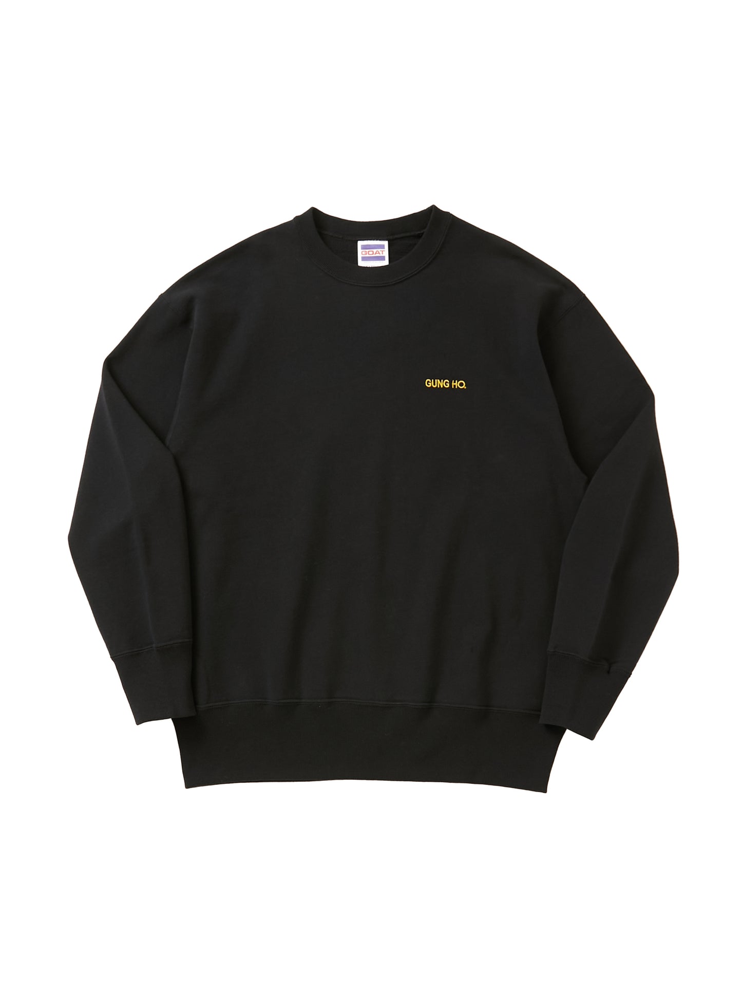 GUNG HO / EMB CREW NECK SWEAT