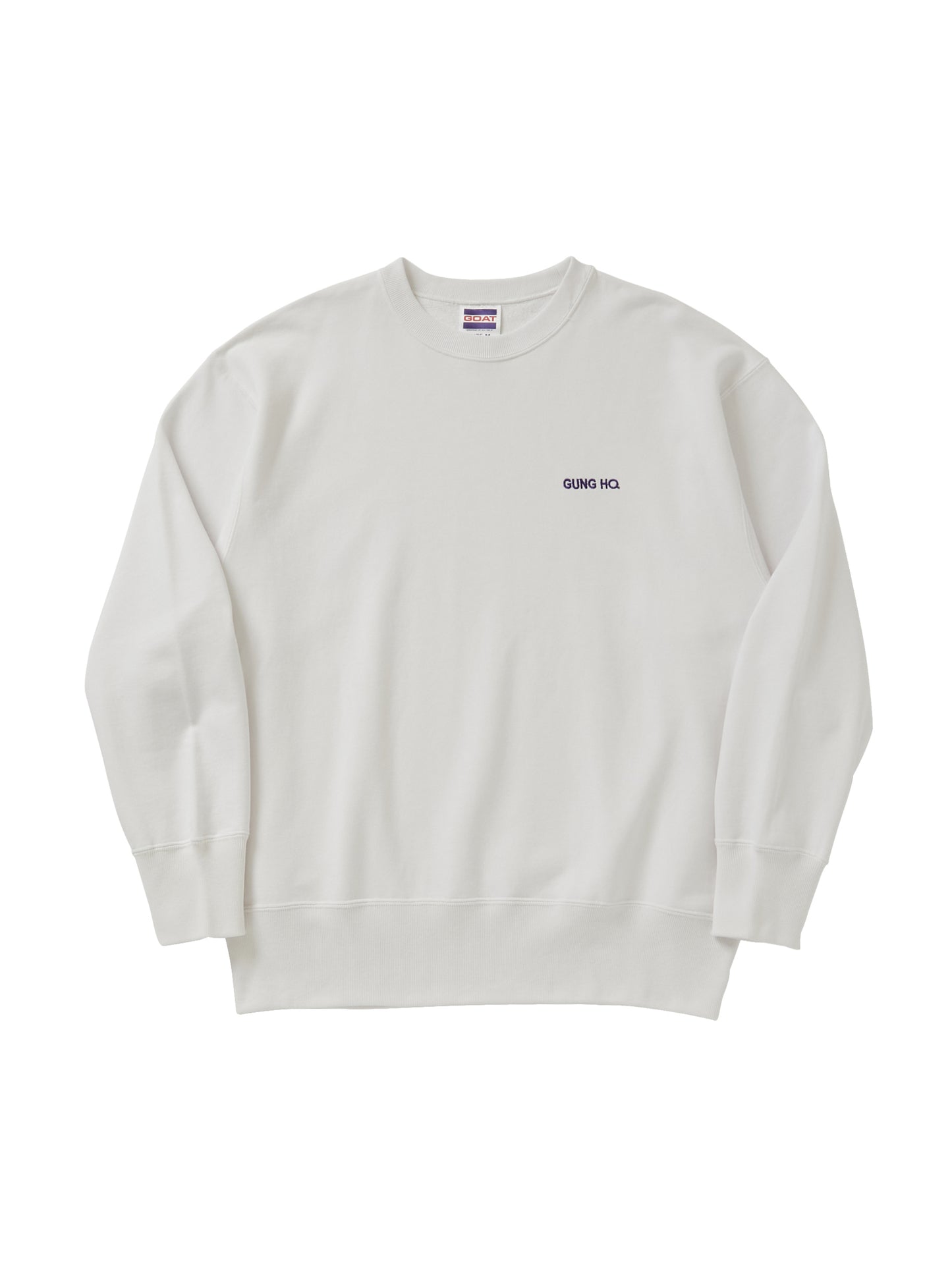 GUNG HO / EMB CREW NECK SWEAT