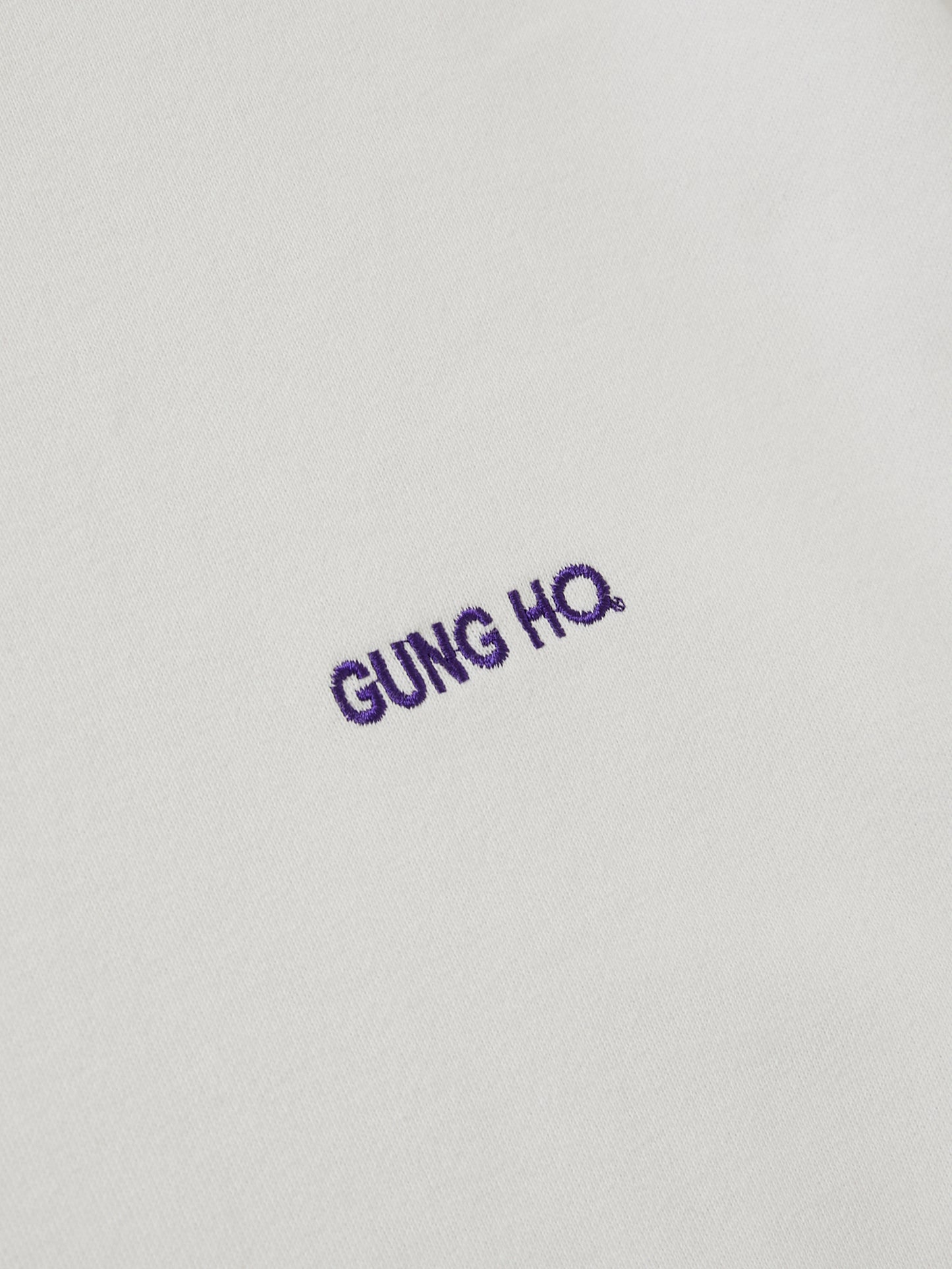 GUNG HO / EMB CREW NECK SWEAT
