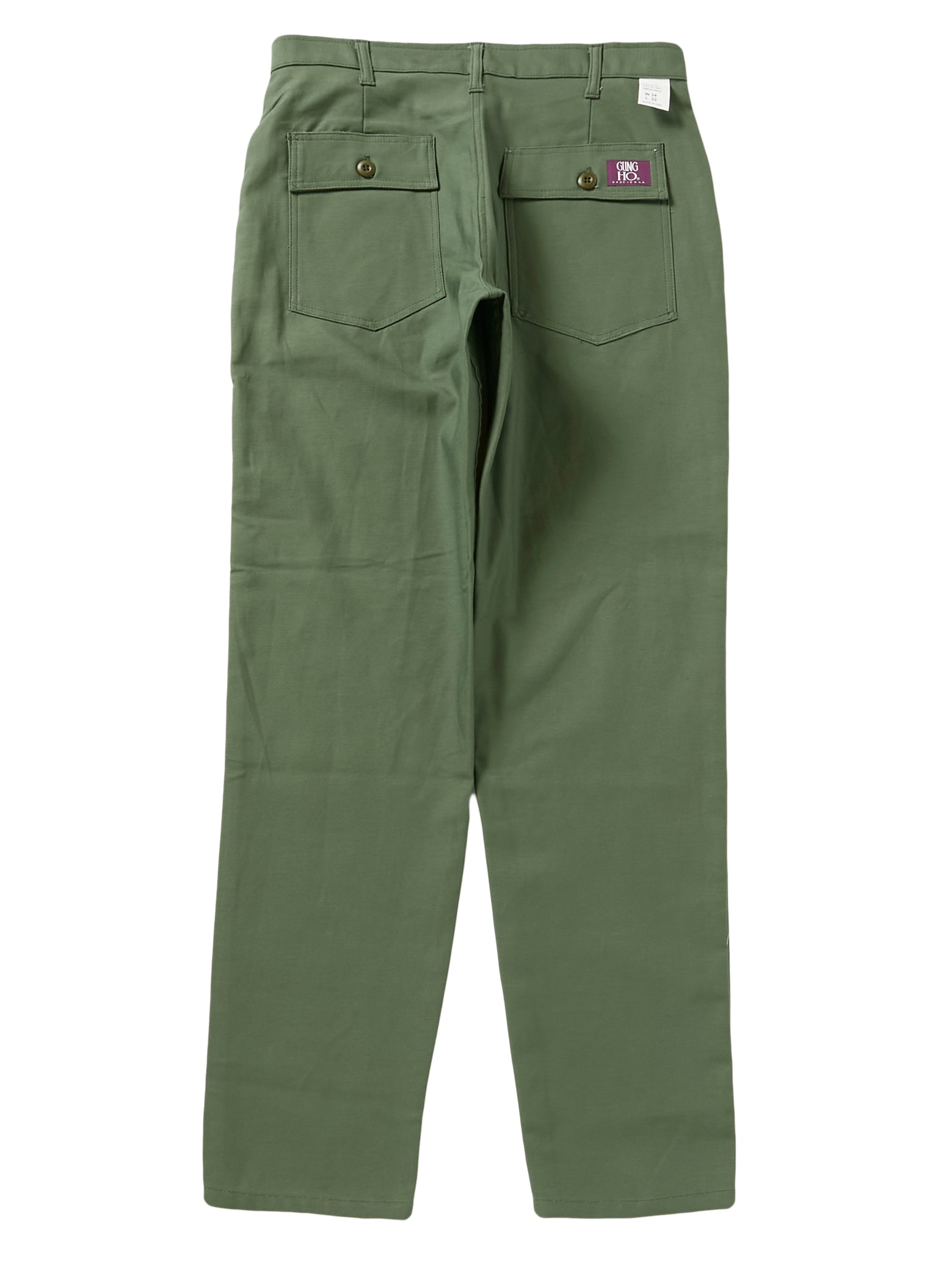 GUNGHO/ガンホー】TAPER-FIT FUTIGUE 4POCKET PANT MADE IN USA