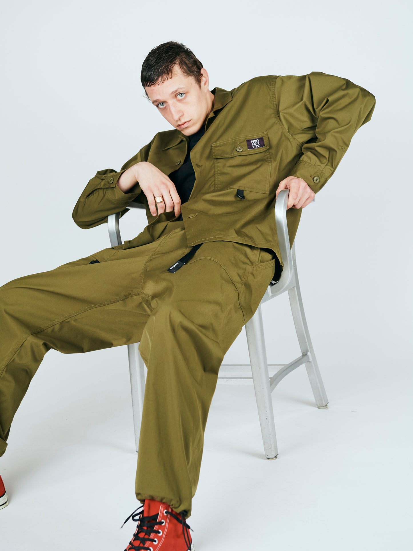 GUNG HO×MANASTASH FUTIGUE SHIRT JACKET