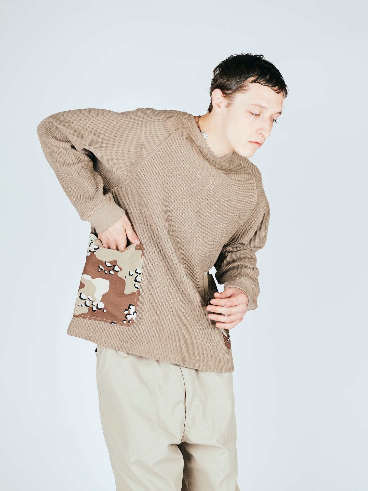 GUNG HO / WAFFLE WORKERS LS TEE