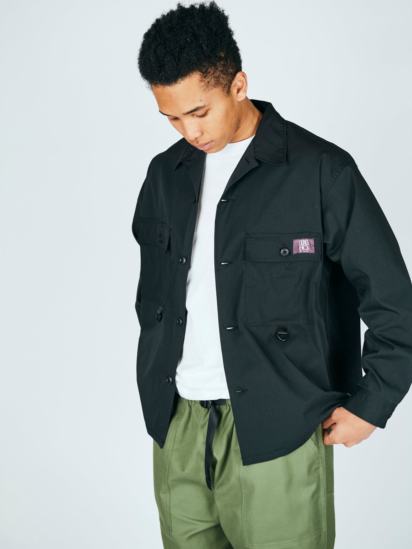 GUNG HO×MANASTASH FUTIGUE SHIRT JACKET
