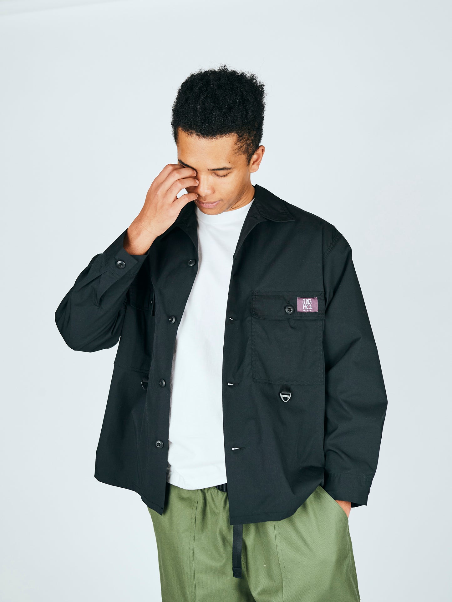 GUNG HO×MANASTASH FUTIGUE SHIRT JACKET
