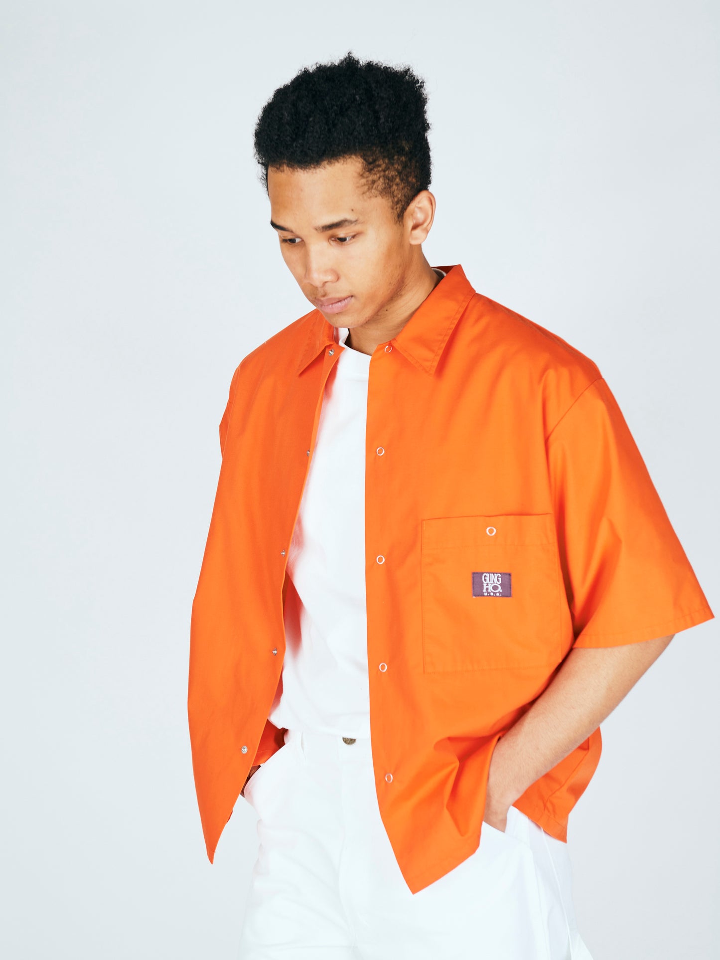GUNG HO / C/P SNAP WORKERS SS SHIRTS