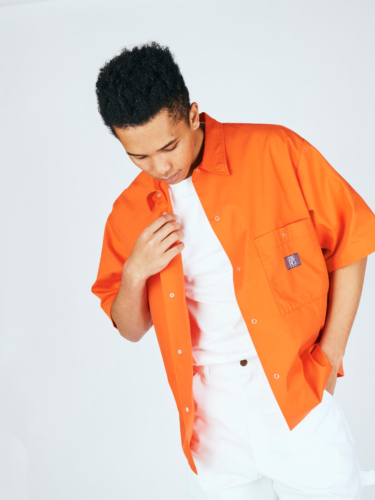 GUNG HO / C/P SNAP WORKERS SS SHIRTS