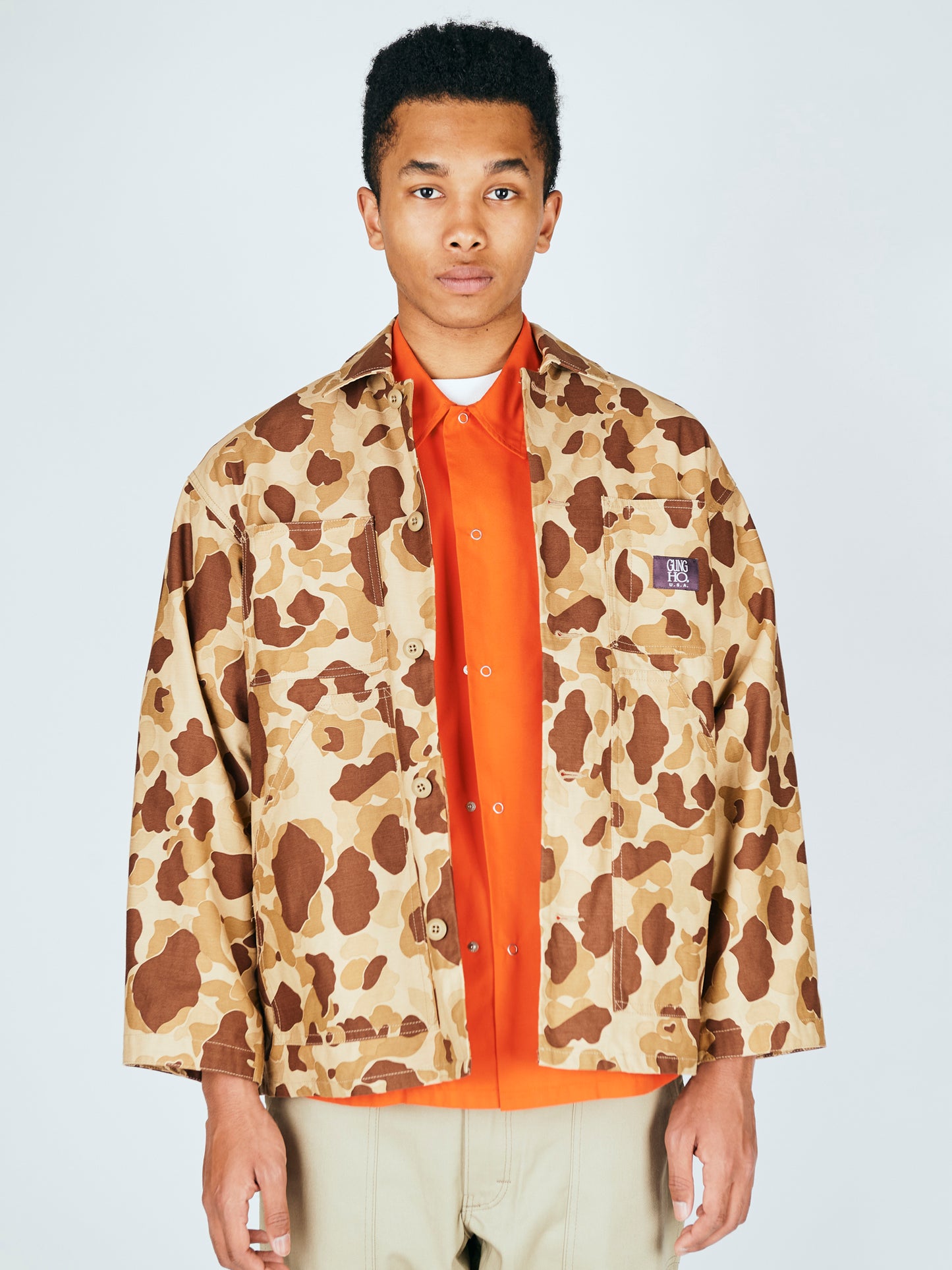 GUNG HO / CAMOFLAGE FATIGUE JACKET