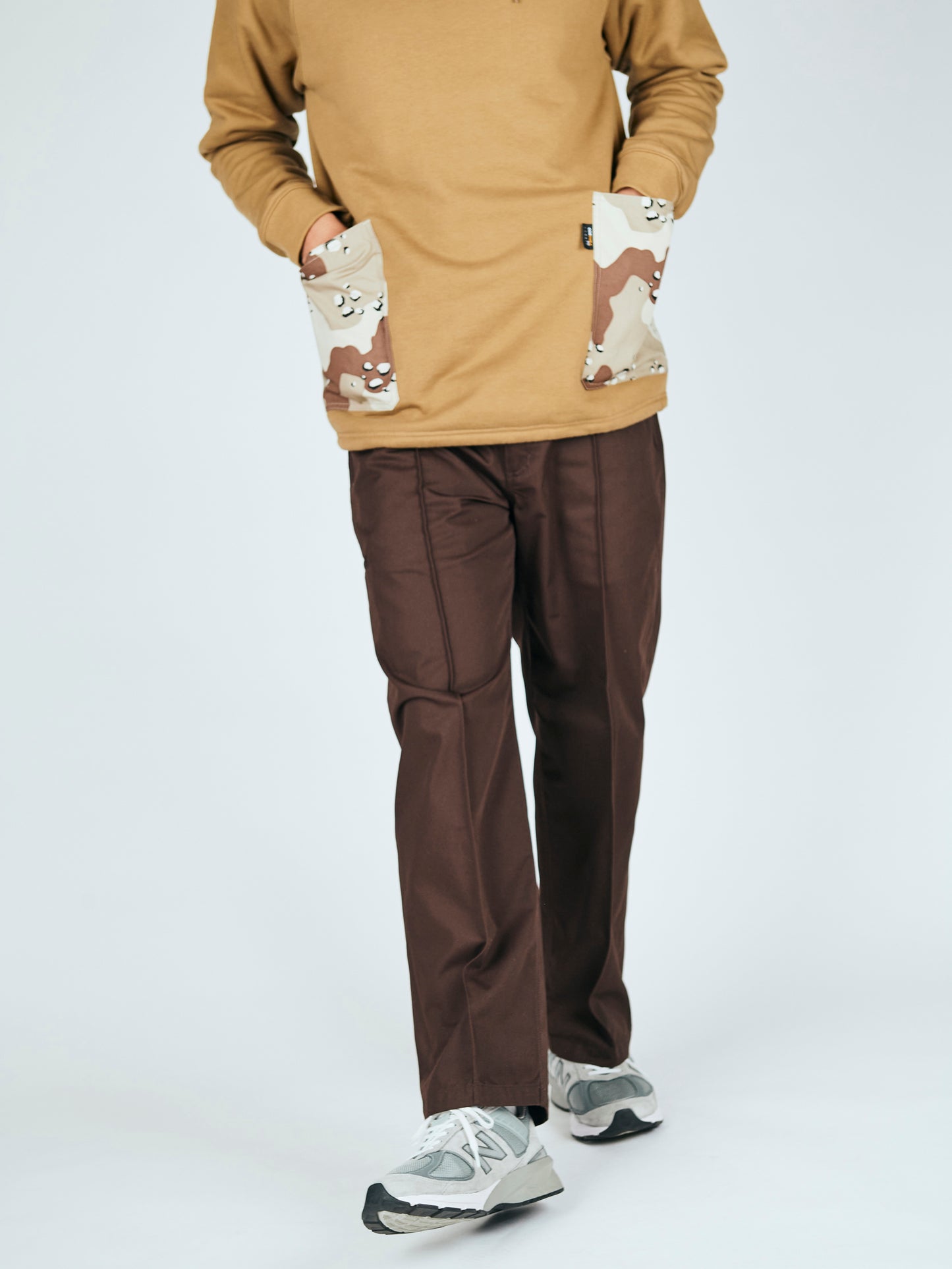 GUNG HO / PLEATS WORKERS TROUSERS