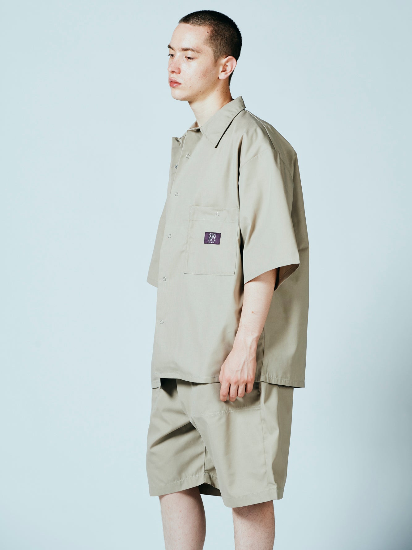 GUNG HO / C/P SNAP WORKERS SS SHIRTS