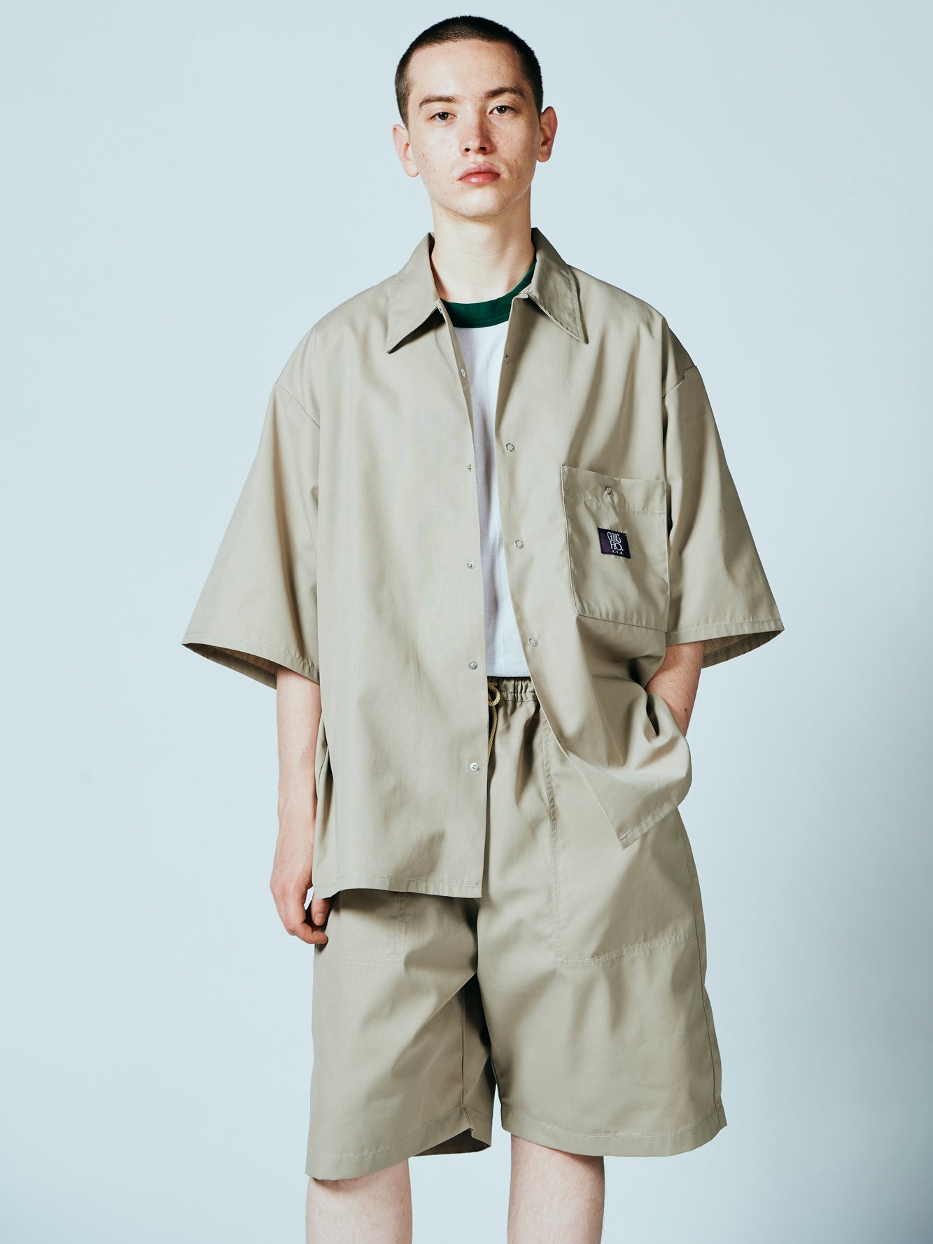 GUNG HO / C/P SNAP WORKERS SS SHIRTS