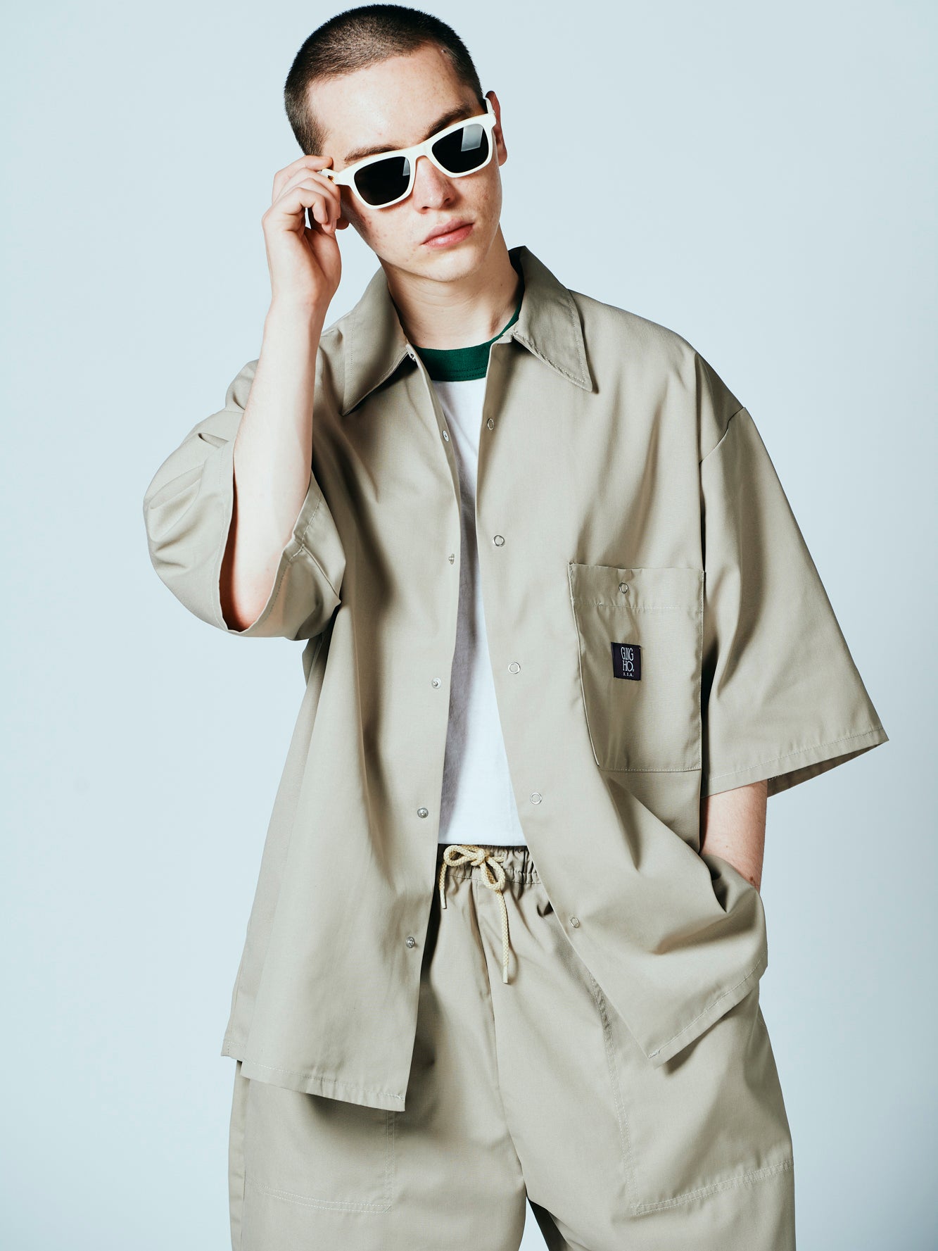 GUNG HO / C/P SNAP WORKERS SS SHIRTS