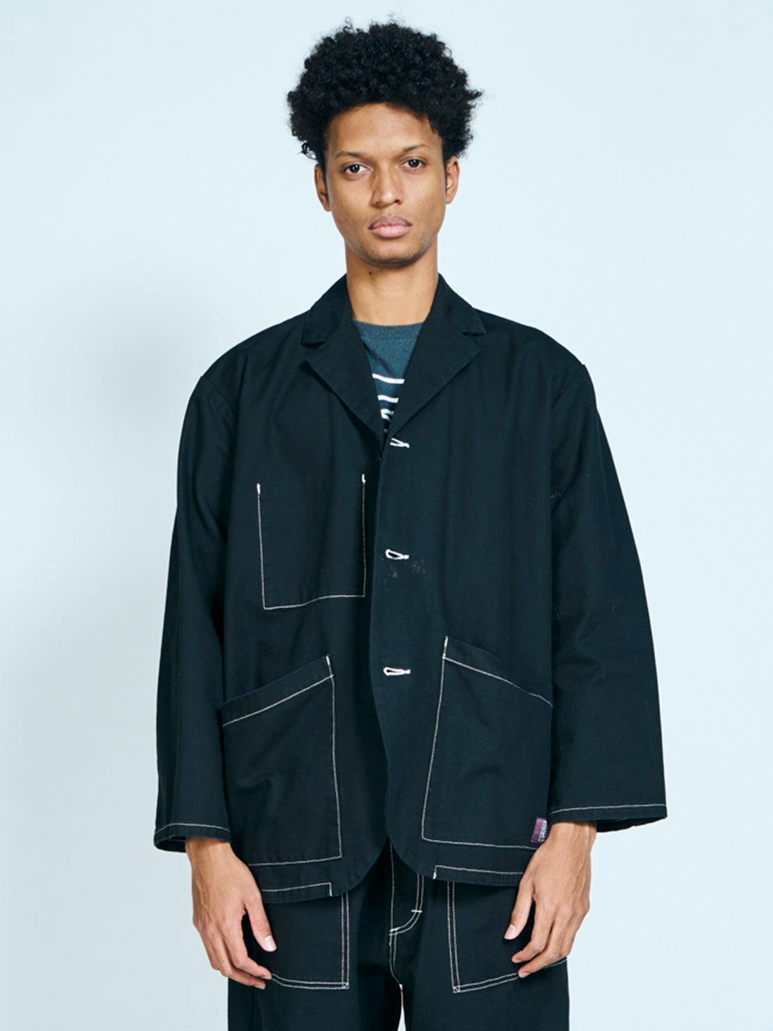 GUNG HO / NOTCH COLLER JACKET COTTON DUCK