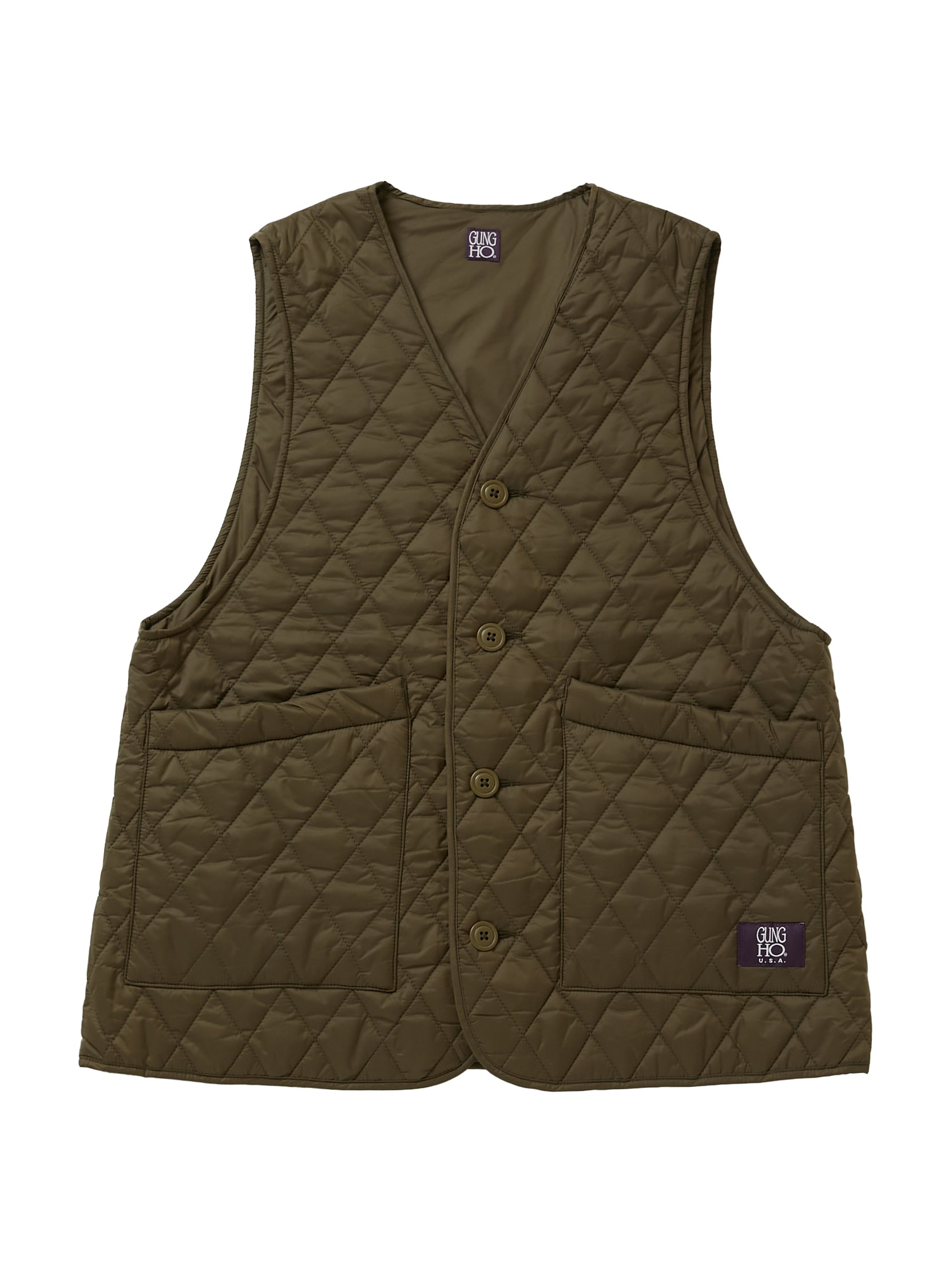 GUNG HO / WOMENS QUILTING VEST – GUNG HO JAPAN