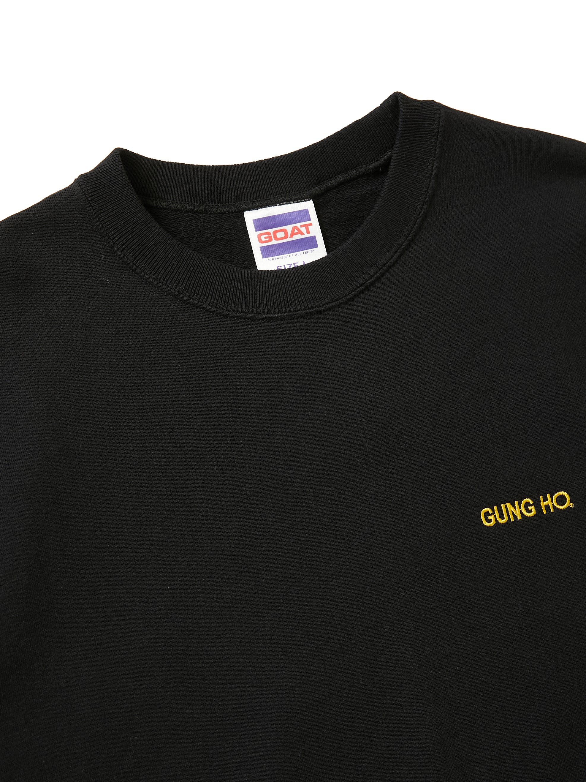 GUNG HO / EMB CREW NECK SWEAT – GUNG HO JAPAN