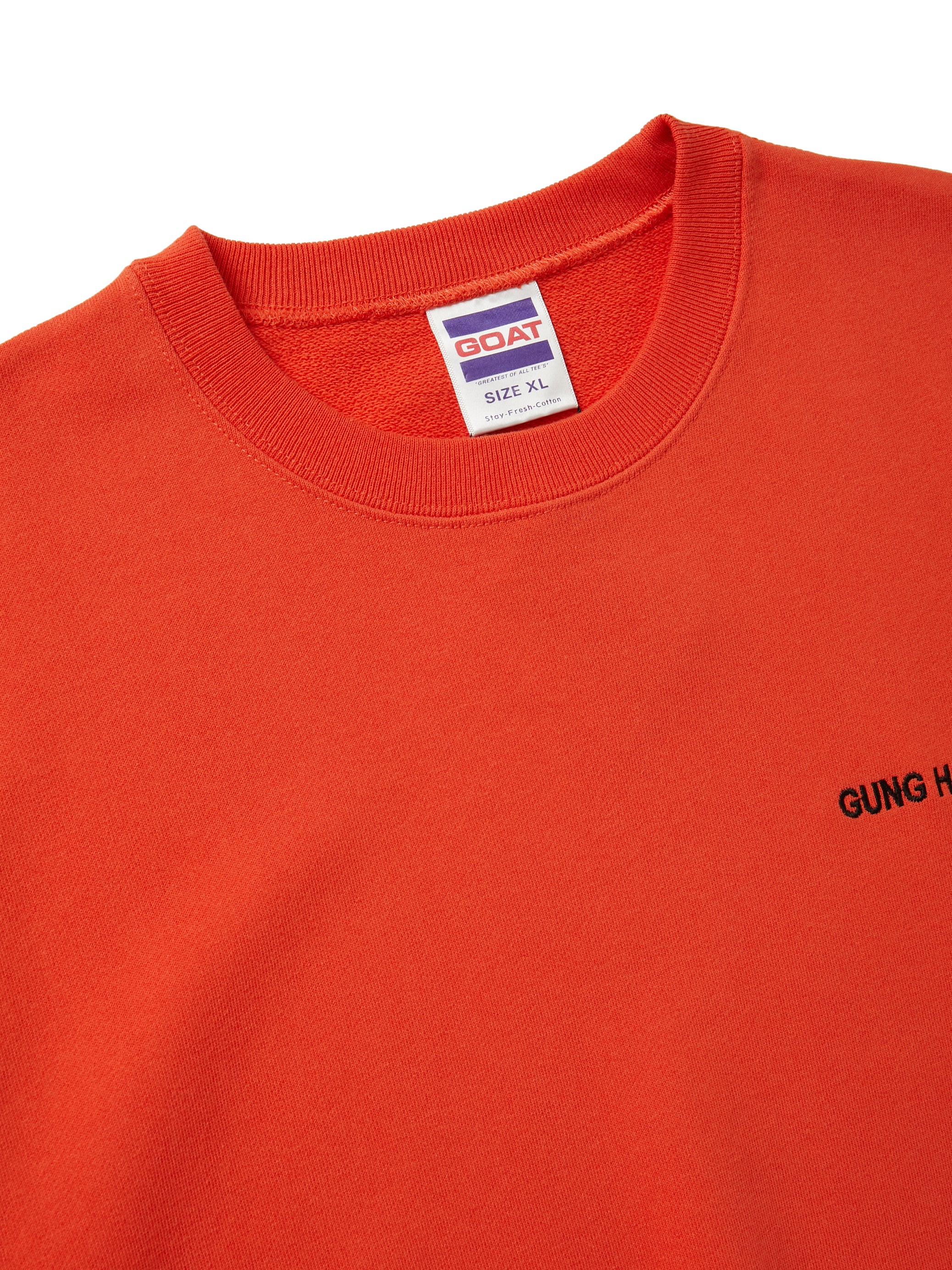 GUNG HO / EMB CREW NECK SWEAT – GUNG HO JAPAN