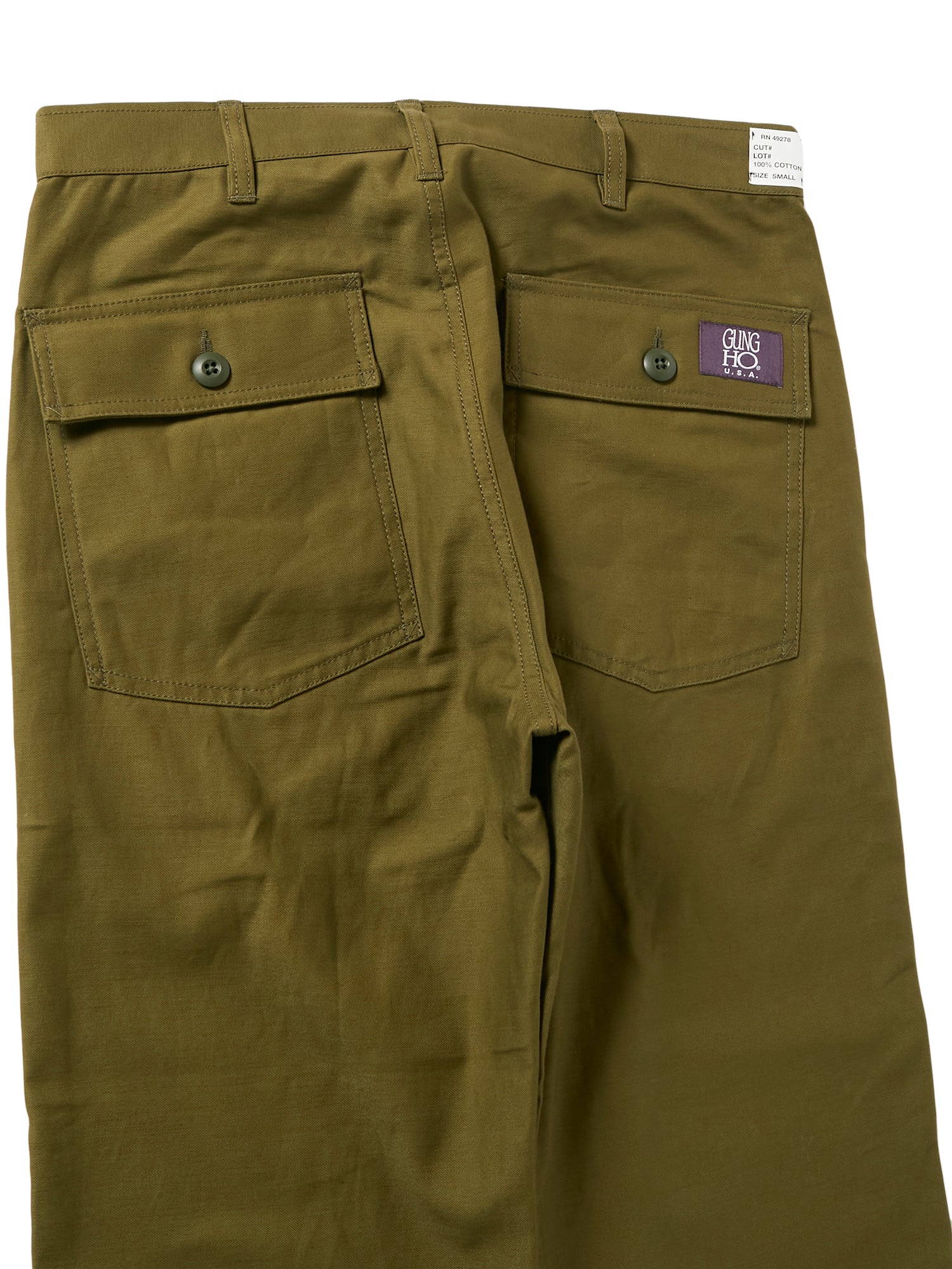 GUNG HO / 4POCKET FATIGUE TROUSER – GUNG HO JAPAN