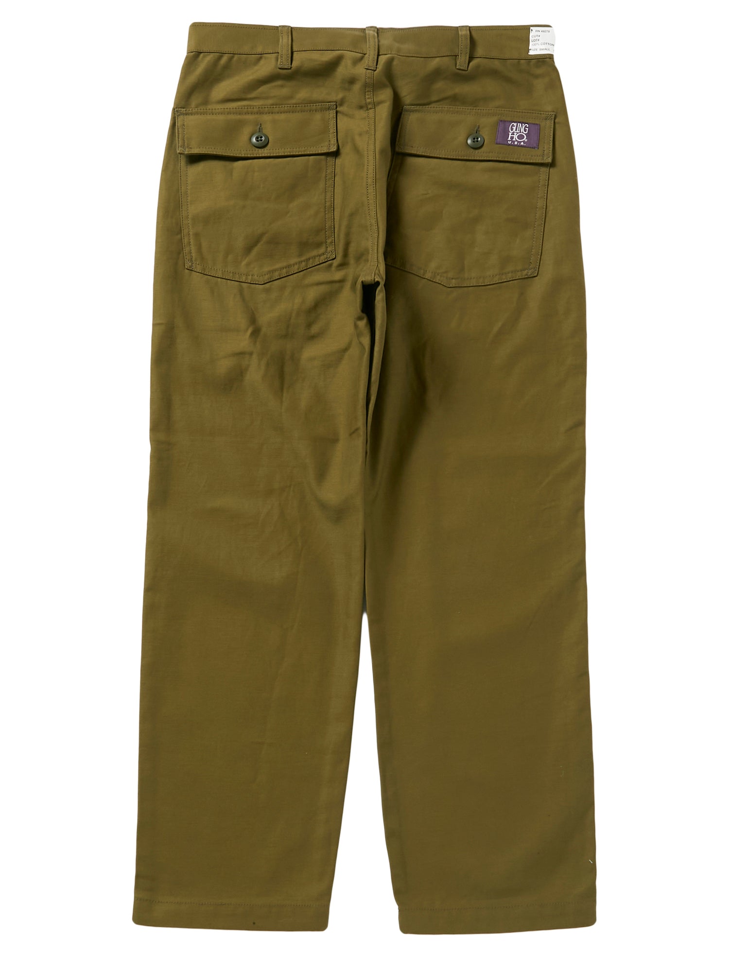 GUNG HO / 4POCKET FATIGUE TROUSER – GUNG HO JAPAN