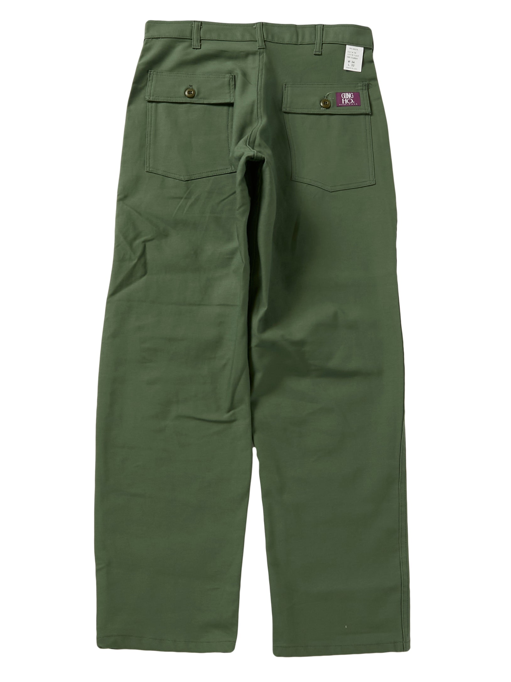 GUNG HO MADE IN USA / ORIGINAL FUTIGUE 4POCKET PANT